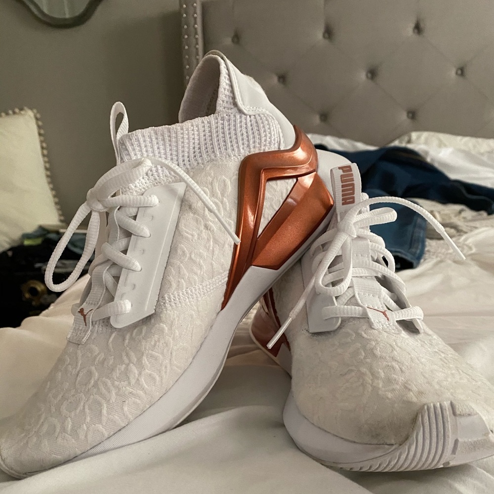 PUMA Cheetah Print Sneakers